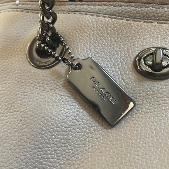 Mushroom/Taupe COACH Handbag/Purse - Picture 4 of 11